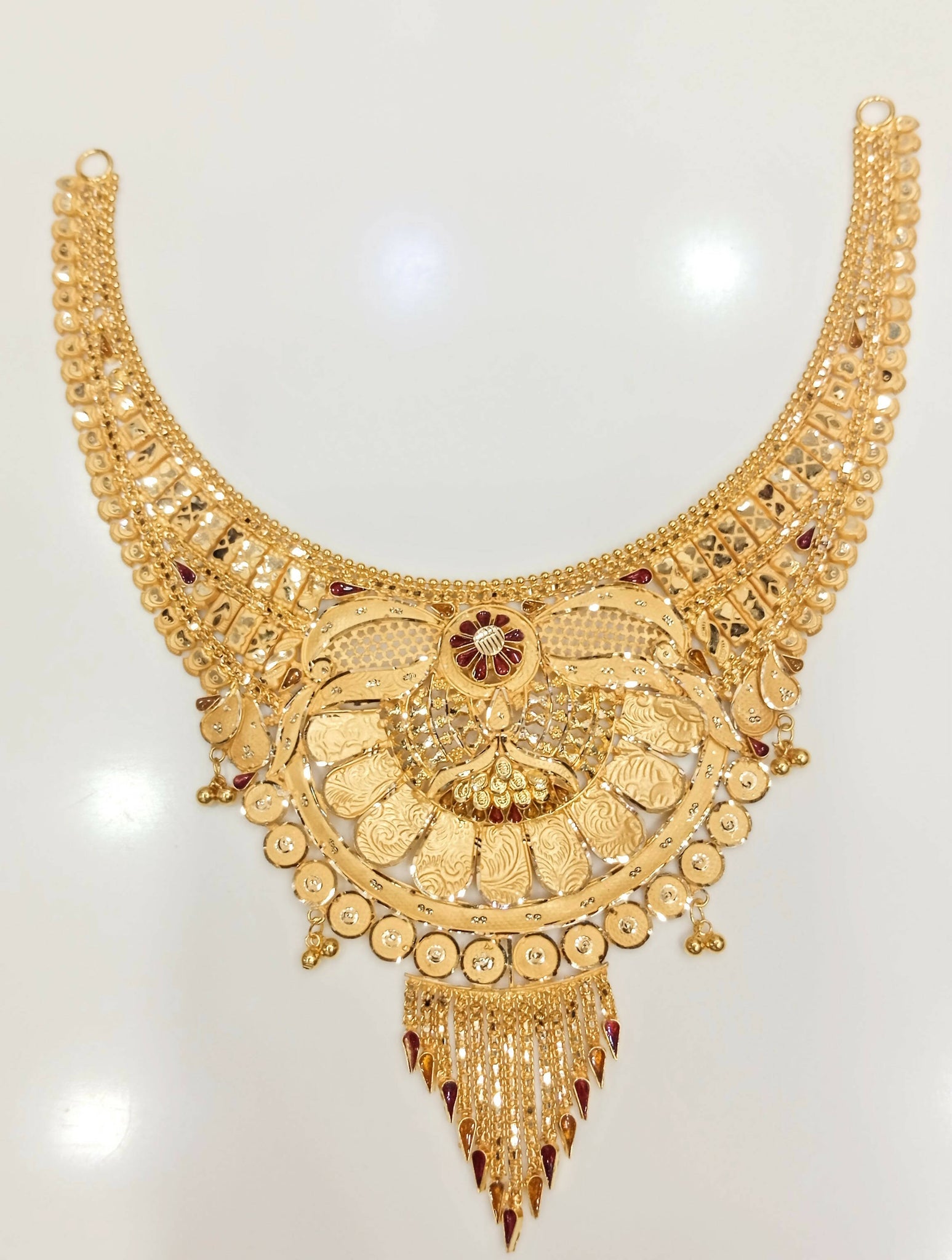 Gold Necklace Sarafa Bazar India