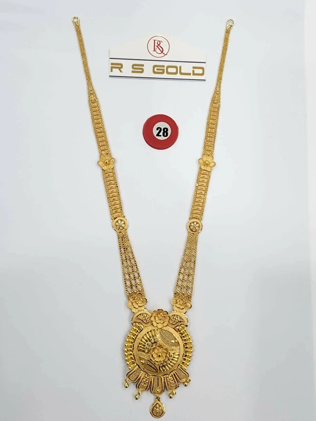 Gold Long Set Sarafa Bazar India