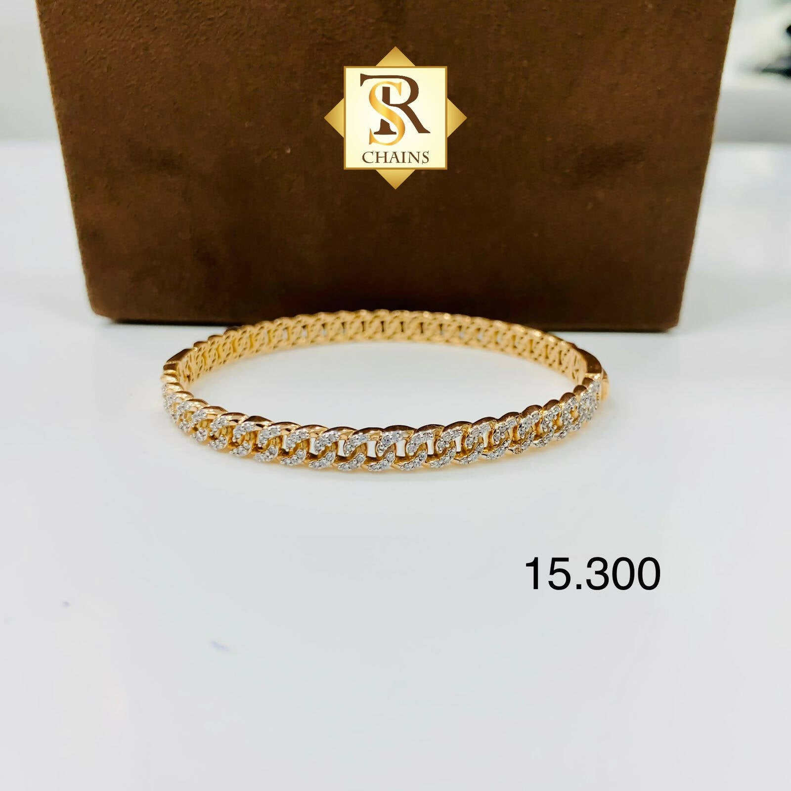 Rose Gold Bracelet Sarafa Bazar India