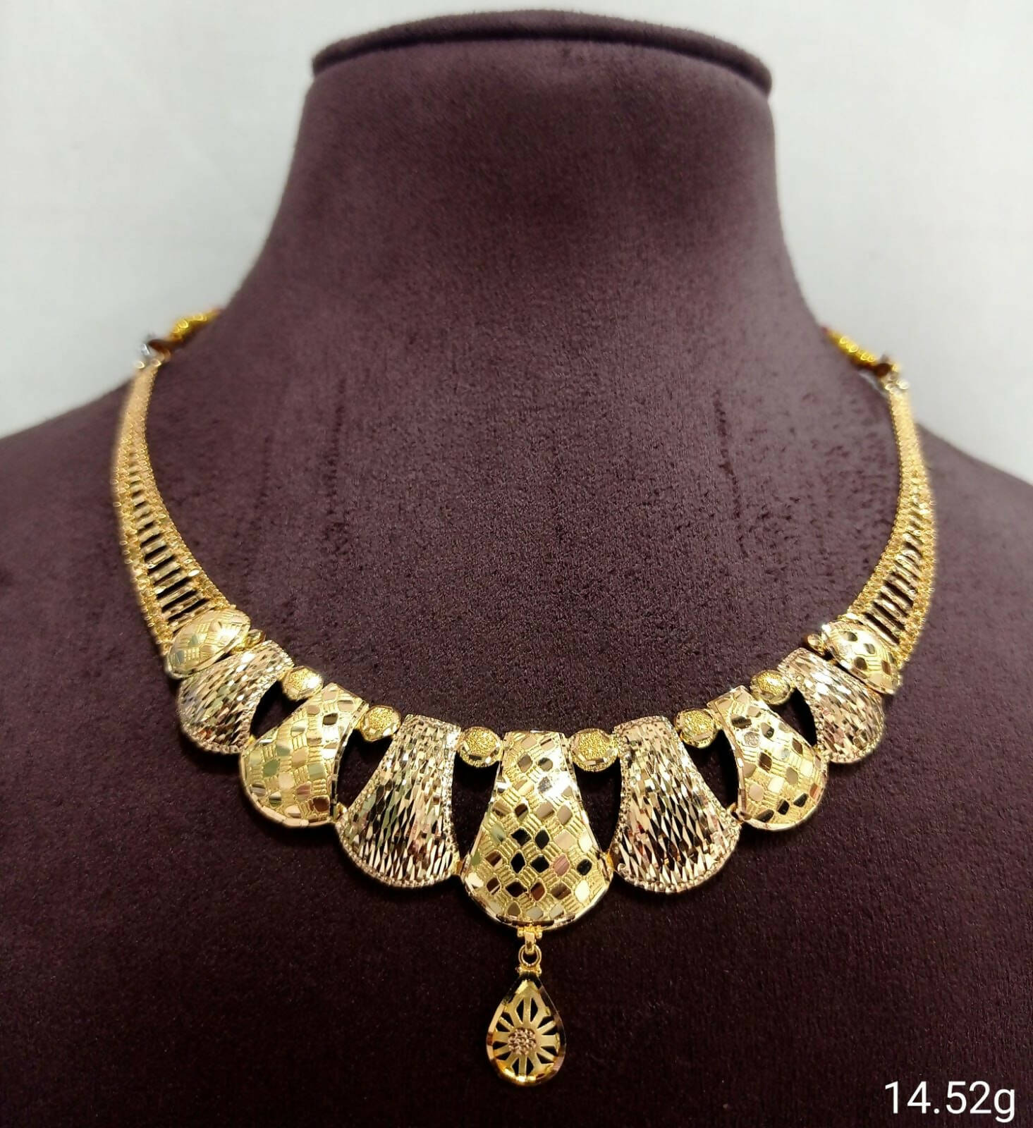 Gold Necklace Sarafa Bazar India