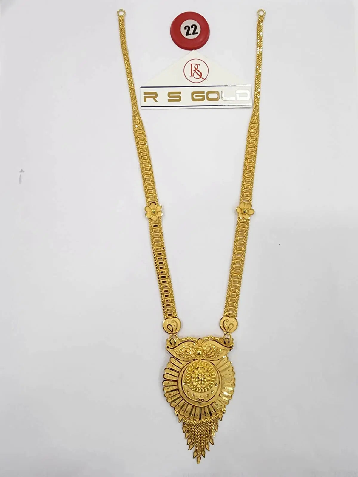 Gold Long Set Sarafa Bazar India