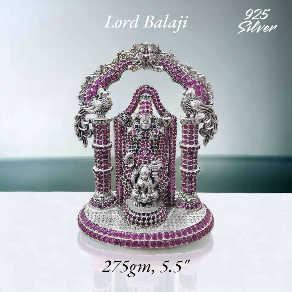 Silver Stone Idol Sarafa Bazar India