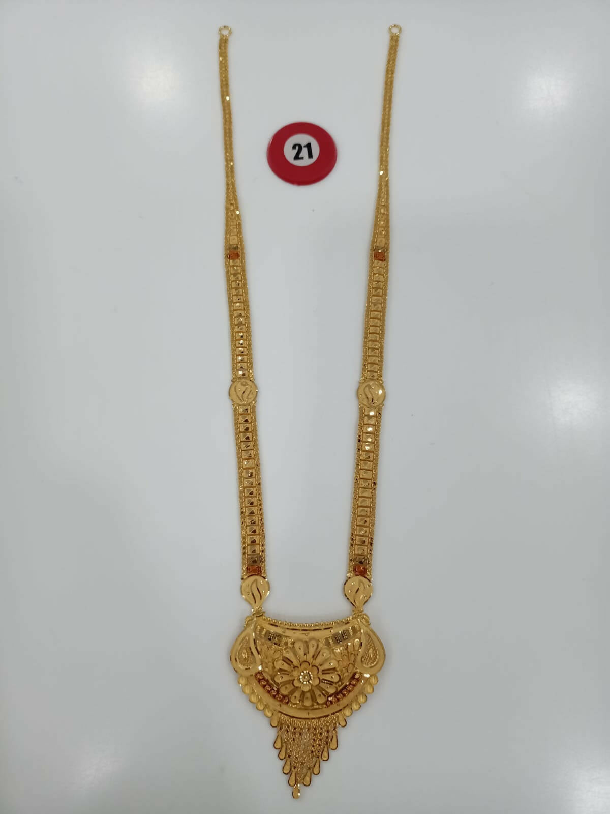 Gold Long Set Sarafa Bazar India