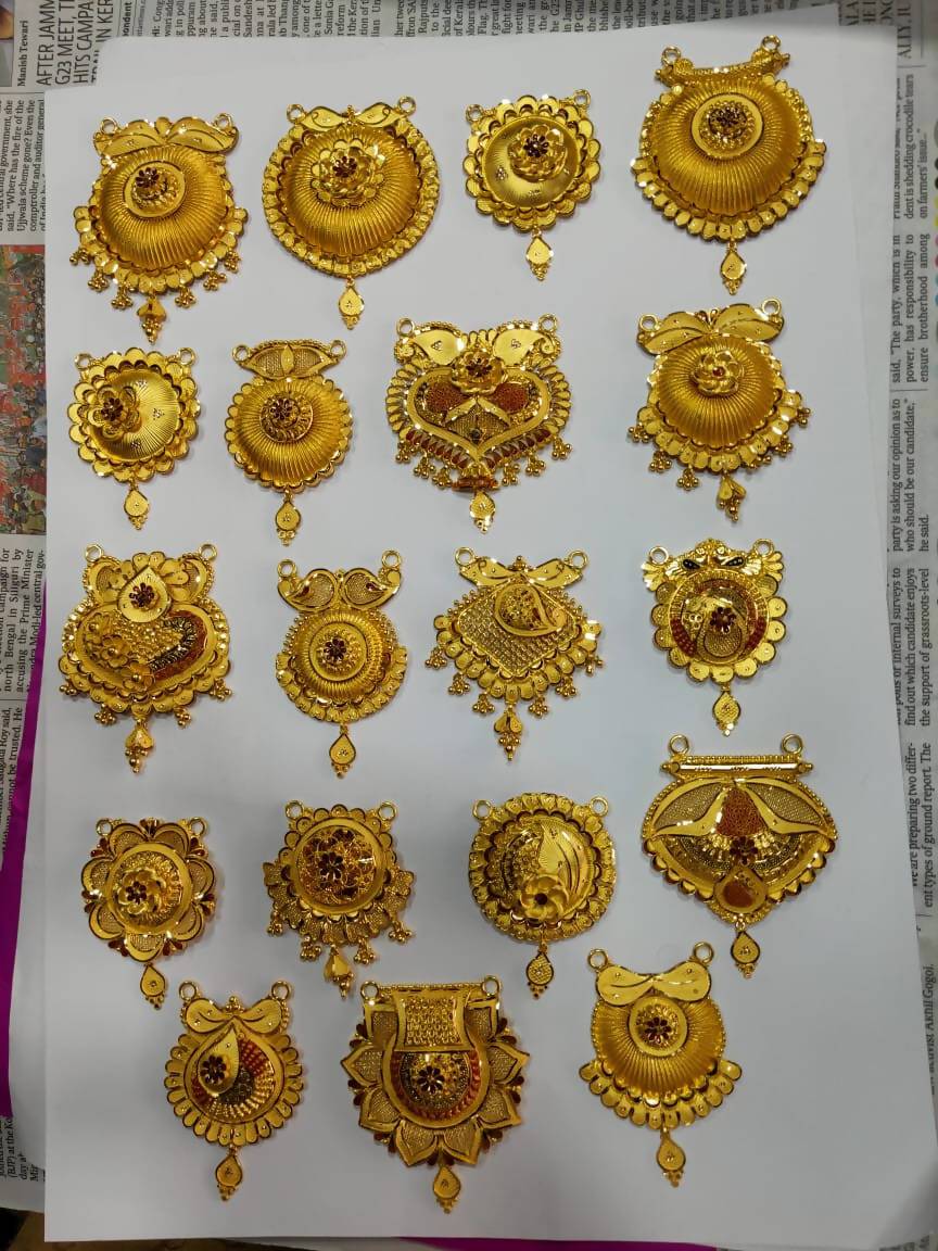 Gold Mangalsutra Pendants Sarafa Bazar