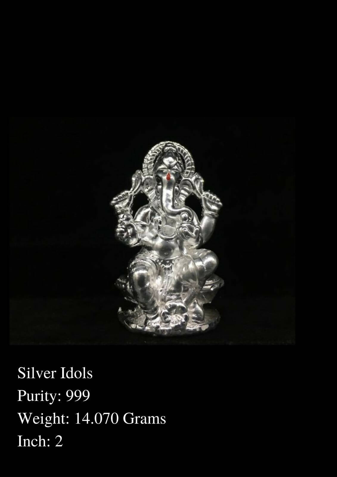 999 Silver Idols Sarafa Bazar India