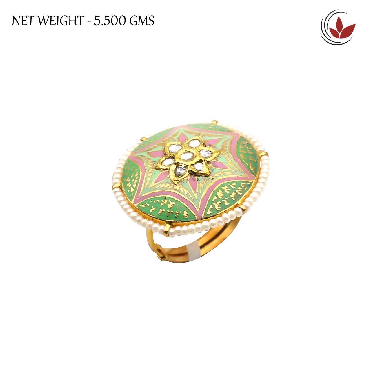 Antique Kundan Ring Sarafa Bazar