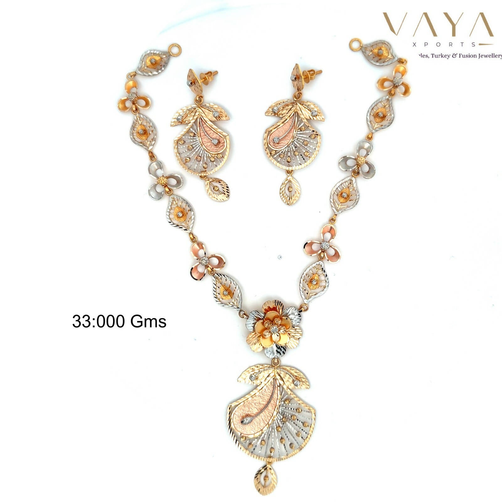 Fusion Necklace Set Sarafa Bazar India