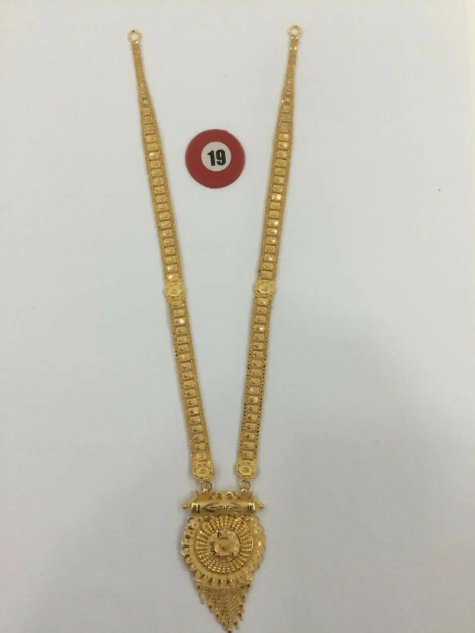 Gold Long Set Sarafa Bazar India