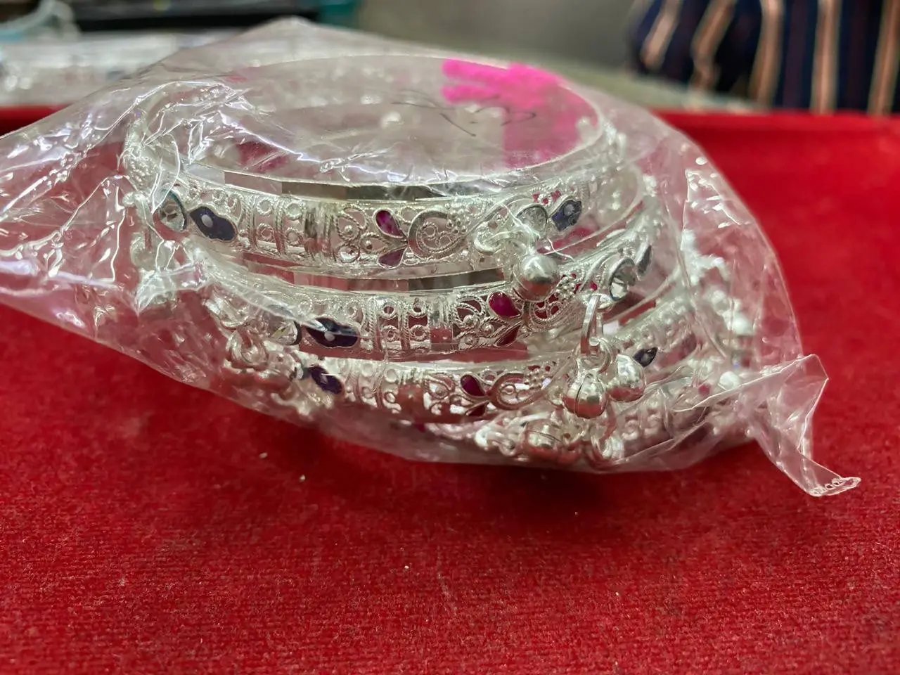 Silver Bangles Sarafa Bazar India