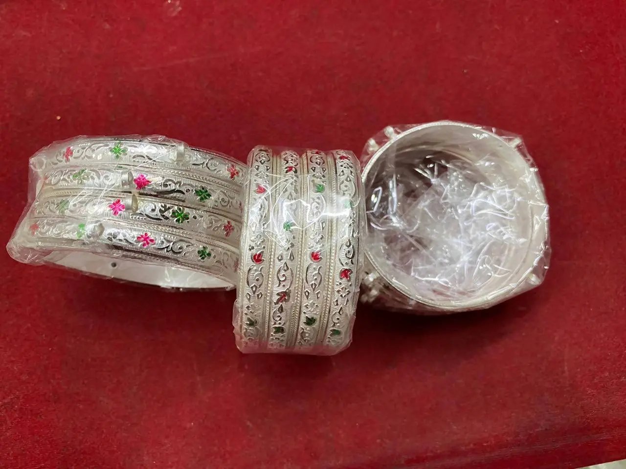 Silver Bangles Sarafa Bazar India