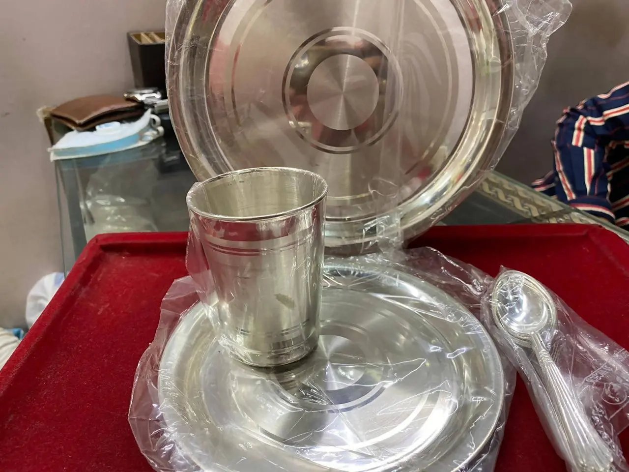 Silver Bartan Sarafa Bazar India