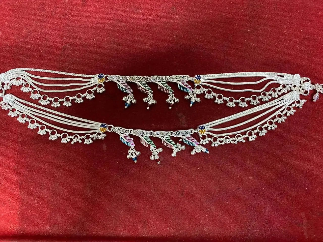 Silver Payal Sarafa Bazar India