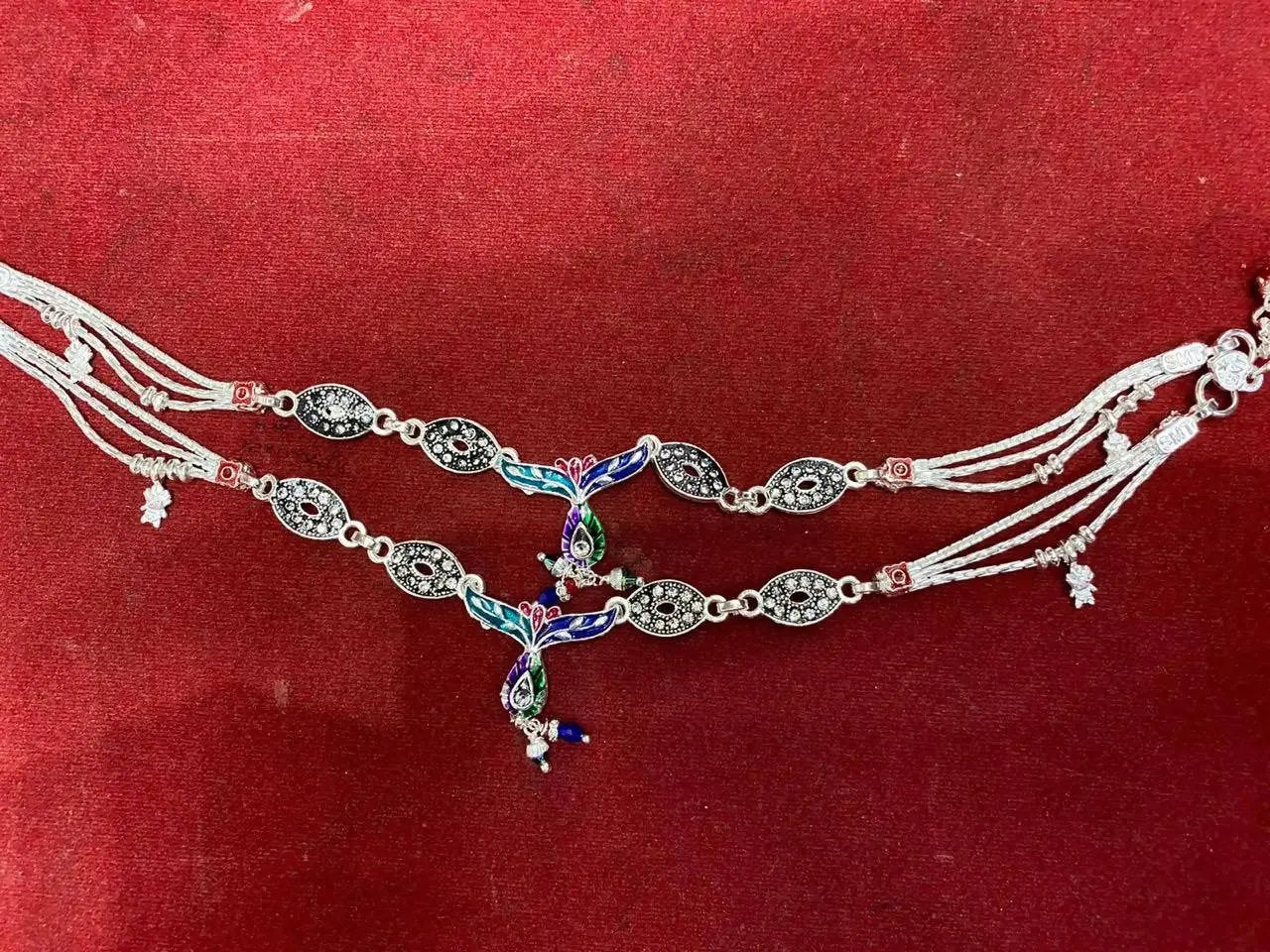 Silver Payal Sarafa Bazar India