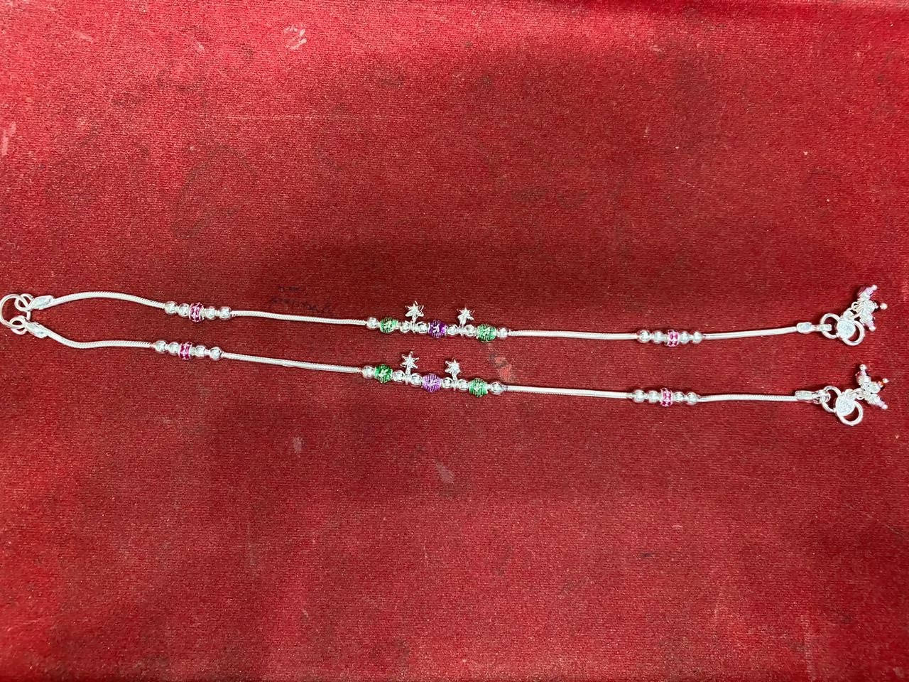 Silver Payal Sarafa Bazar India