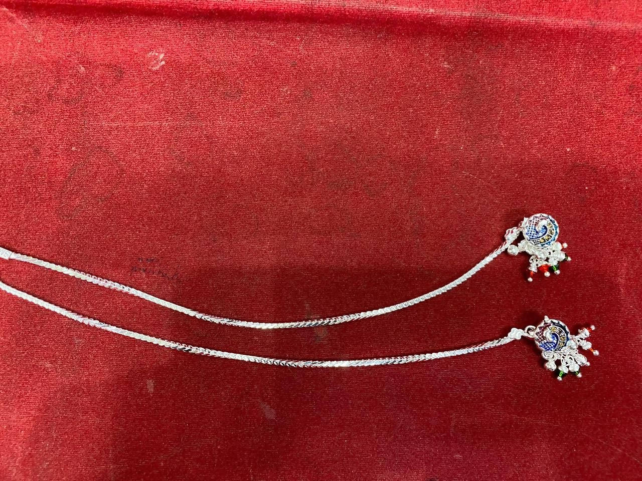 Silver Payal Sarafa Bazar India