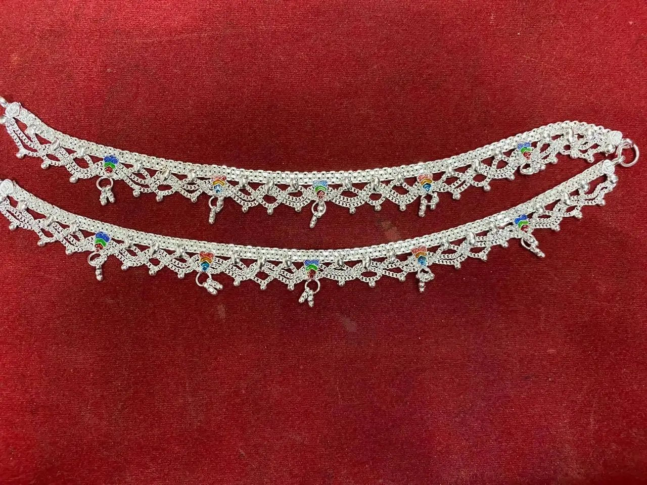 Silver Payal Sarafa Bazar India