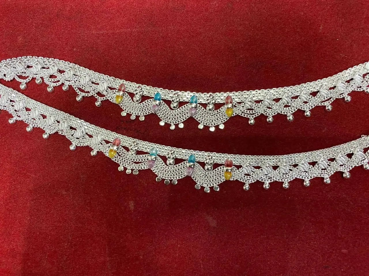 Silver Payal Sarafa Bazar India