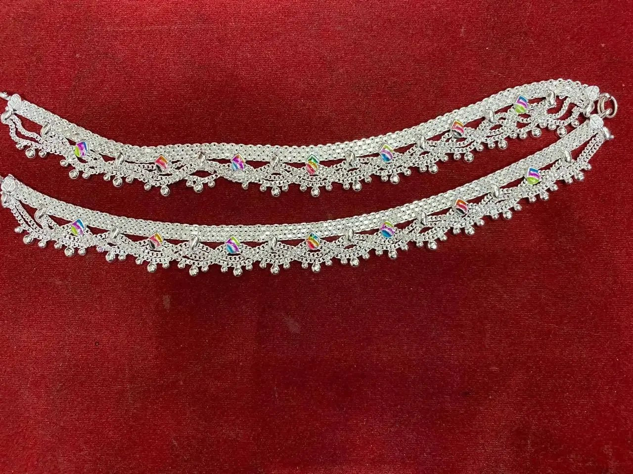 Silver Payal Sarafa Bazar India