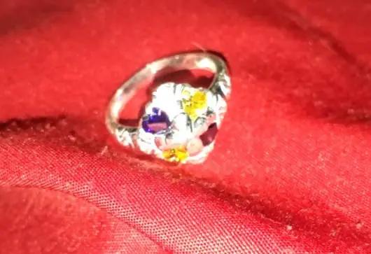 Silver casting ring Sarafa Bazar India