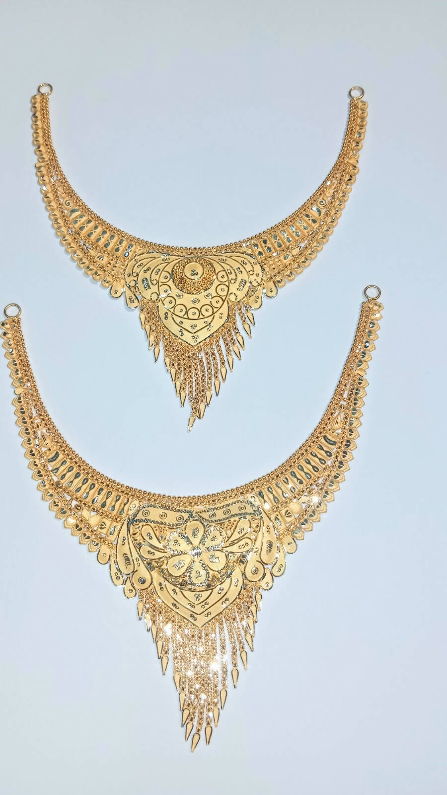 Gold Necklace Sarafa Bazar India