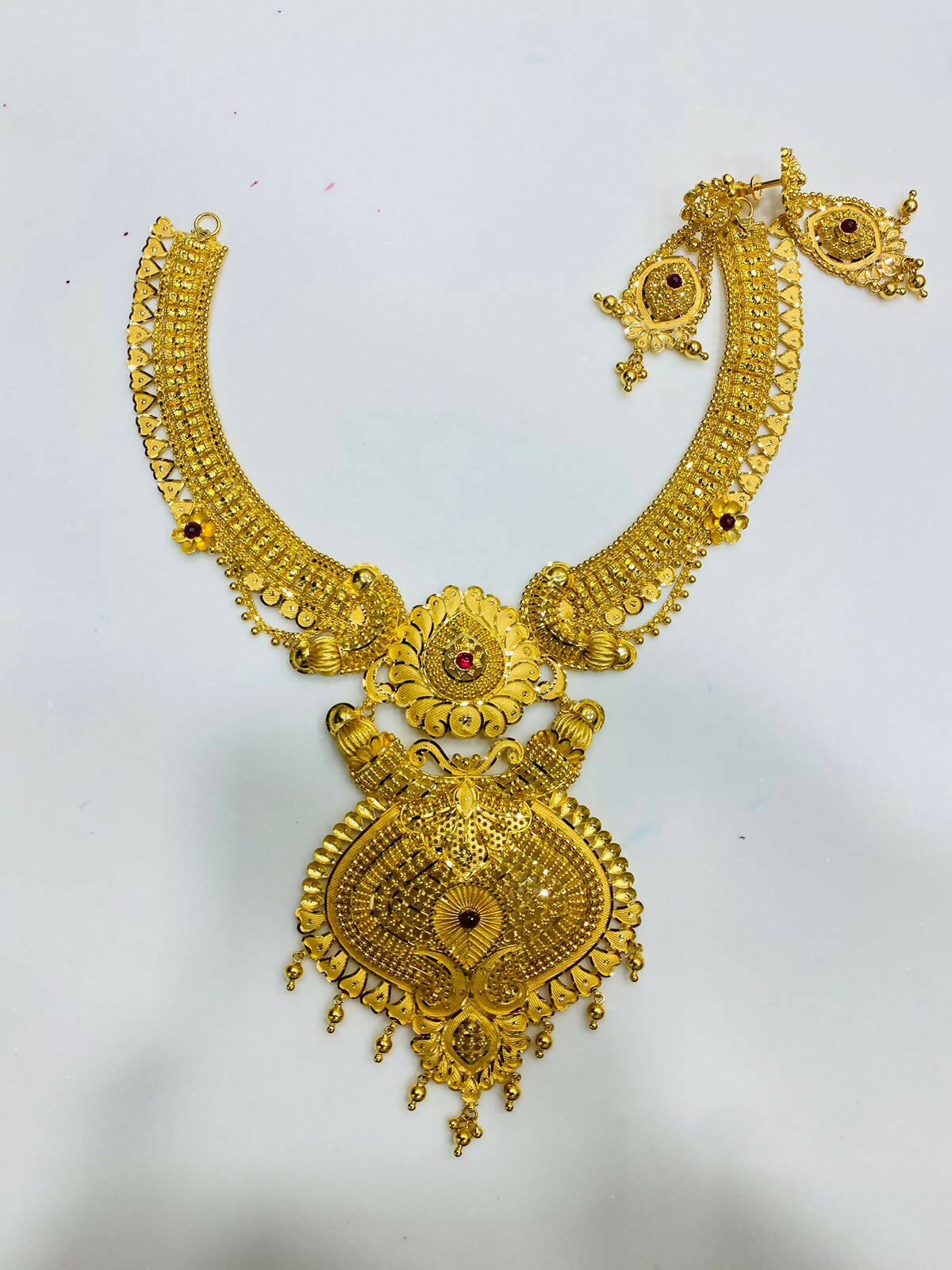 Gold Necklace Sarafa Bazar India