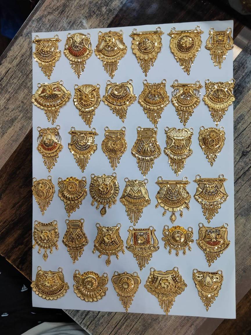 Gold Mangalsutra Pendants Sarafa Bazar