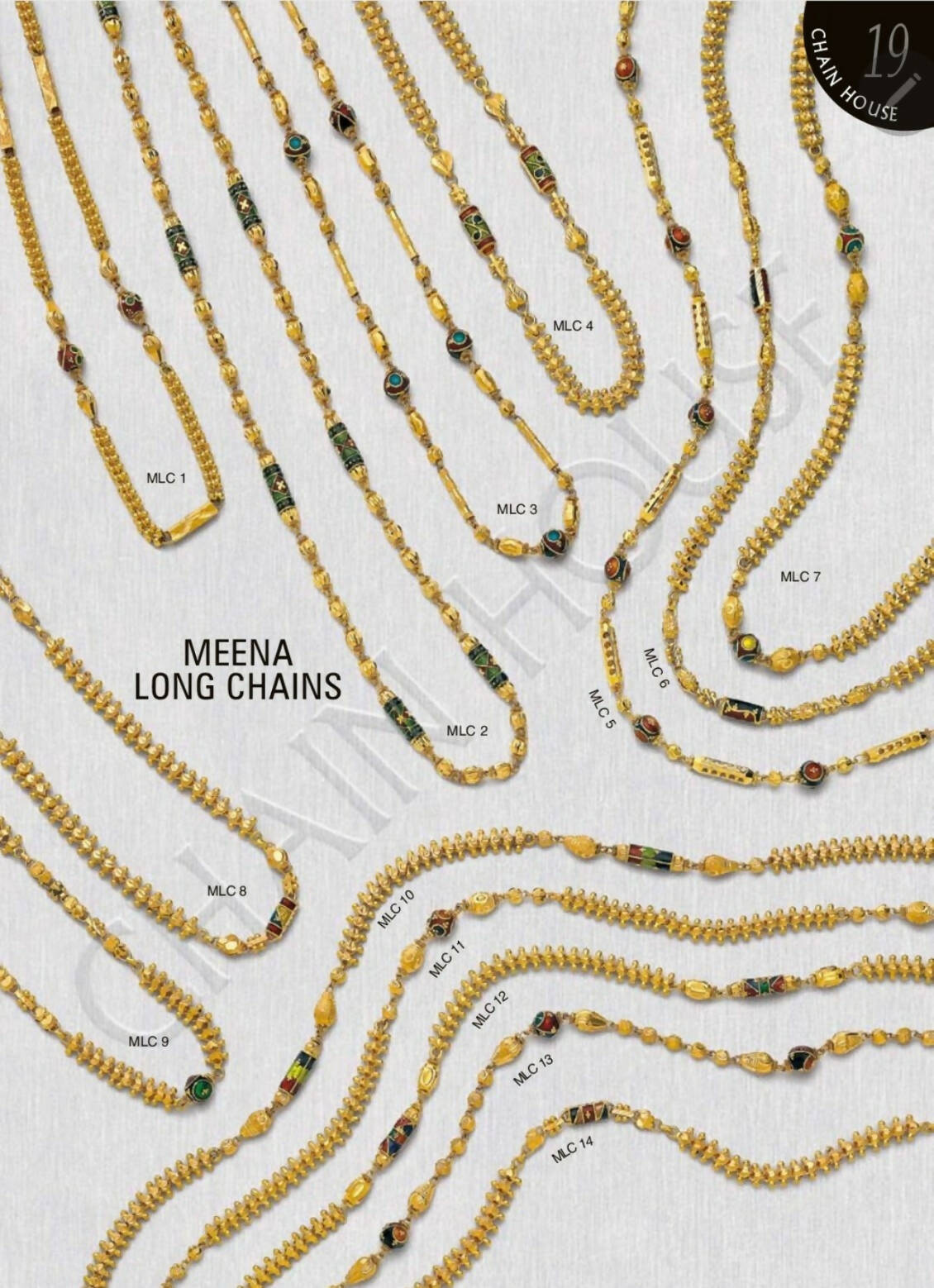 Meena Long Chains Sarafa Bazar India