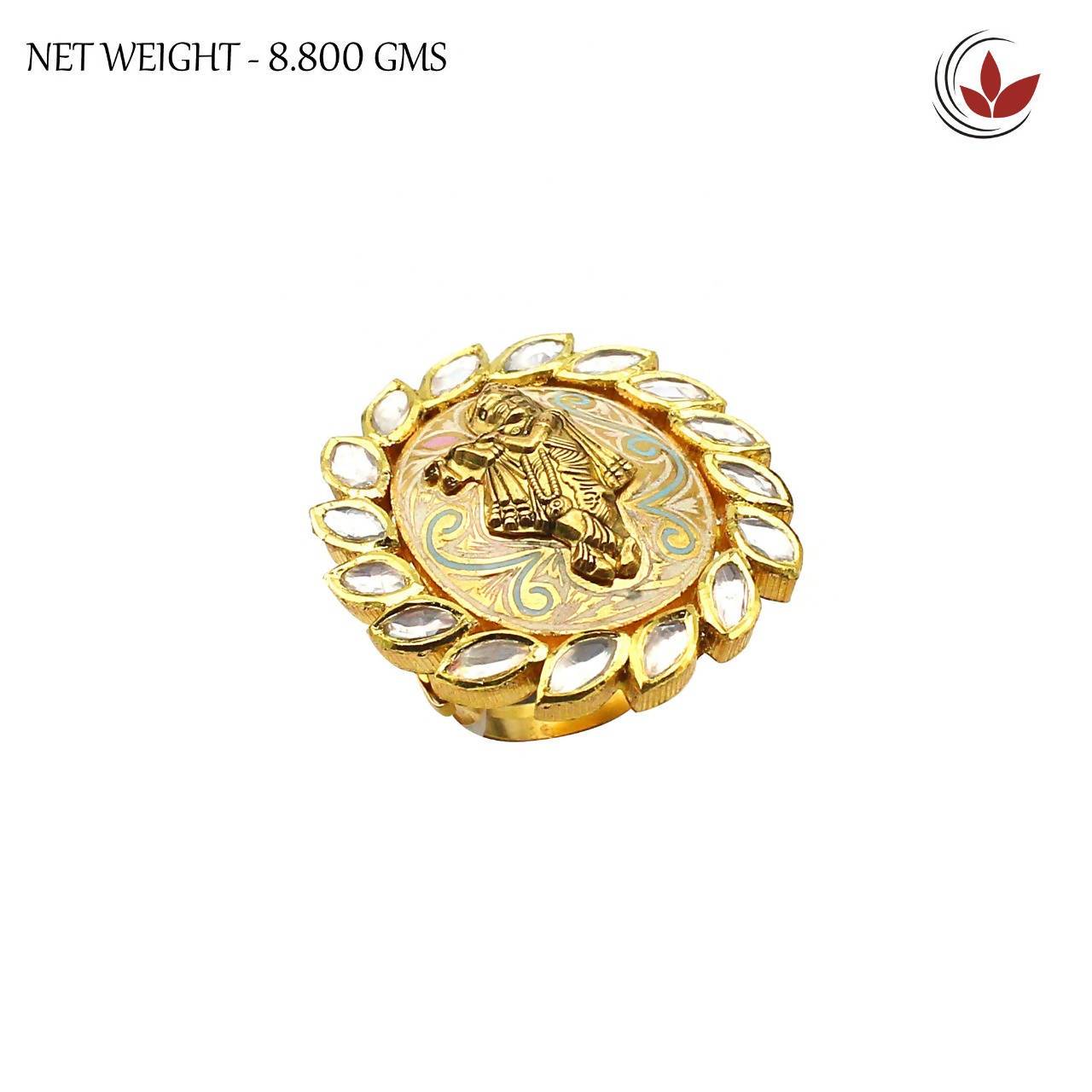 Antique Kundan Ring Sarafa Bazar