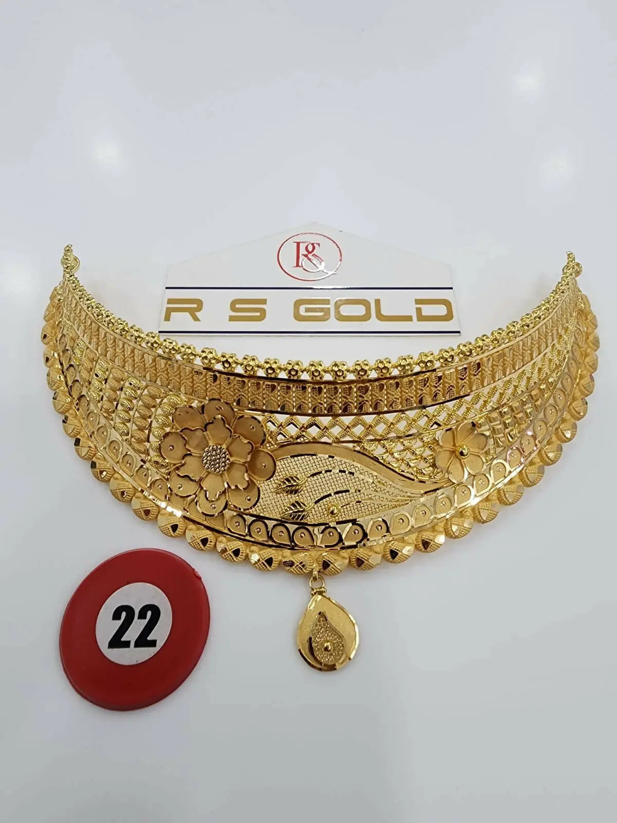 Gold Choker Sarafa Bazar India