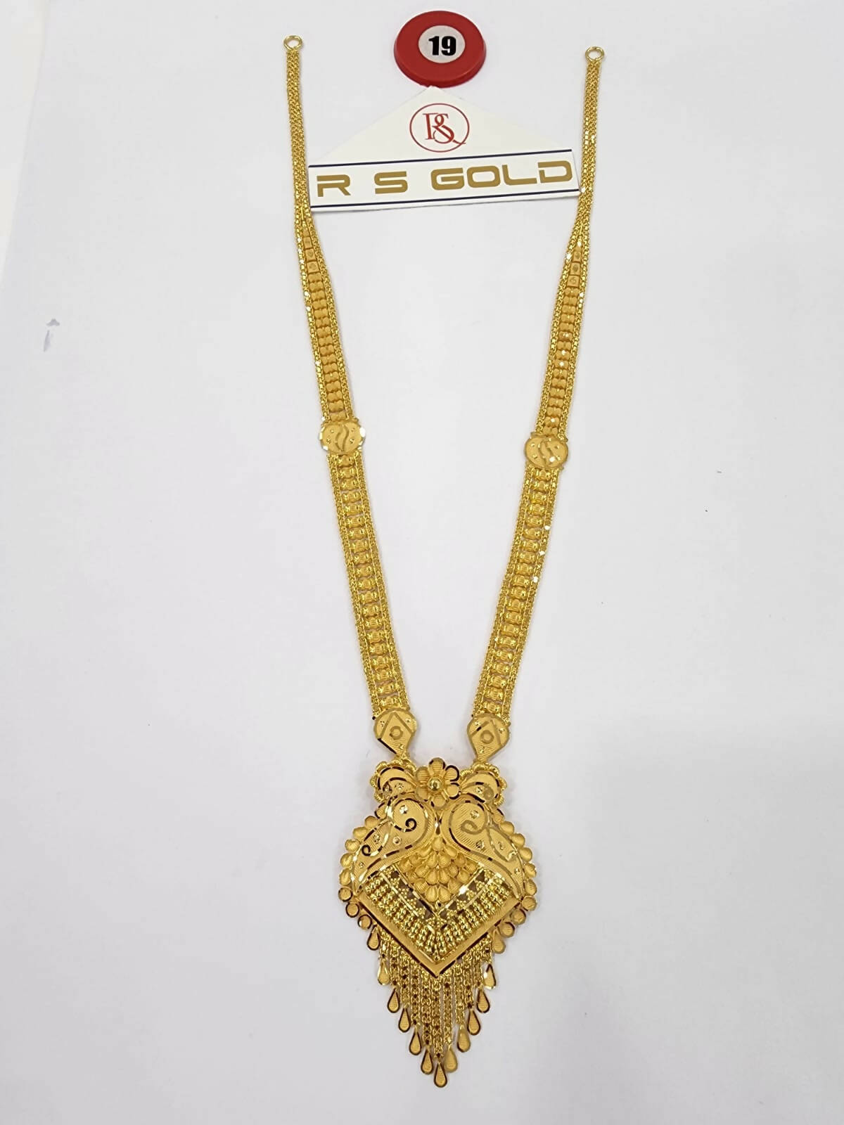 Gold Long Set Sarafa Bazar India