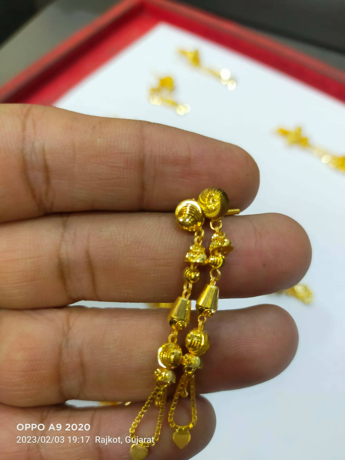 Buy Gold Gundu Drops 355 Online | Sri Pooja Jewellers - JewelFlix