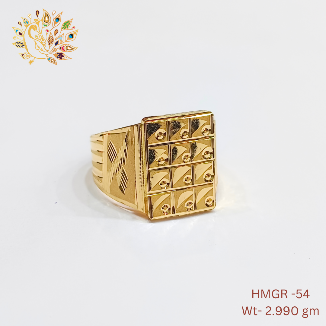 HMGR-54 - Handmade Gents Ring Sarafa Bazar India