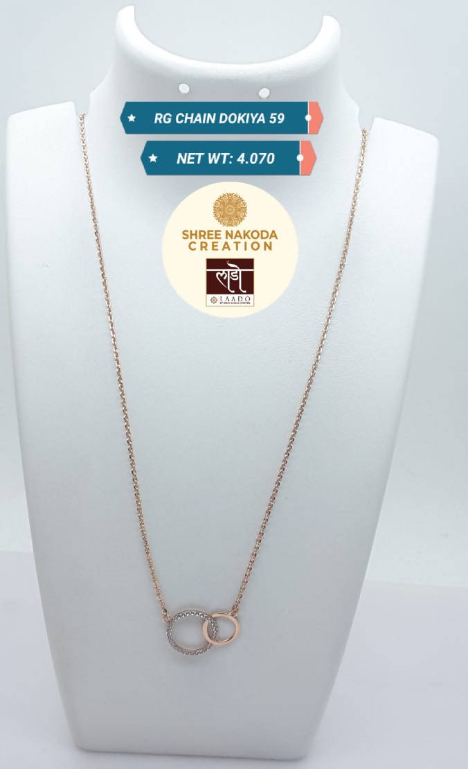 Rose Gold Dokiya Sarafa Bazar India