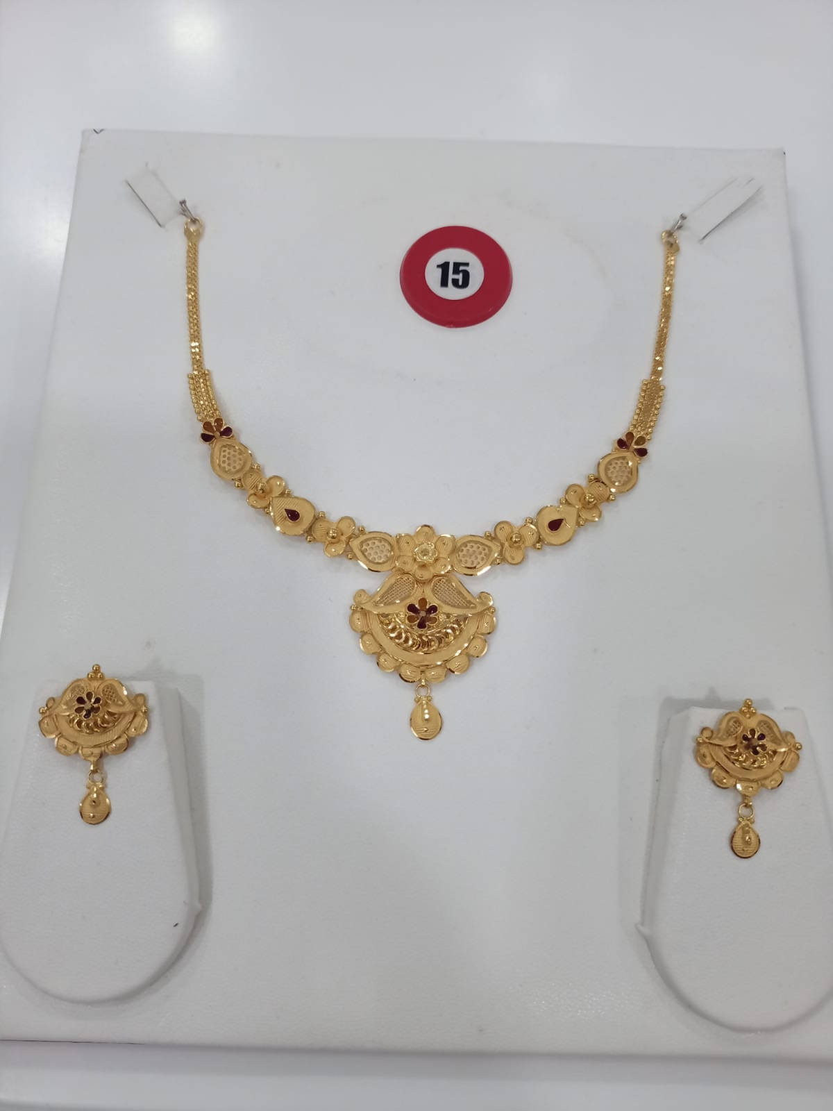 Gold Necklace Sarafa Bazar India