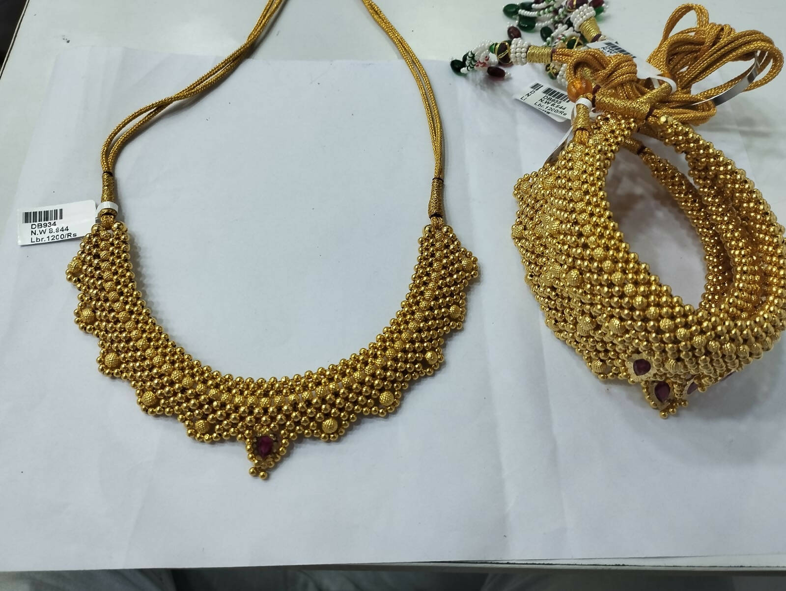 Light Weight Ghalsari Necklace Sarafa Bazar India