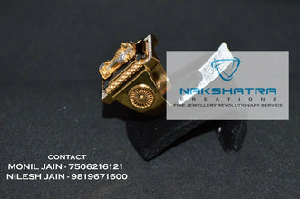 CZ Casting Gents Ring Sarafa Bazar India