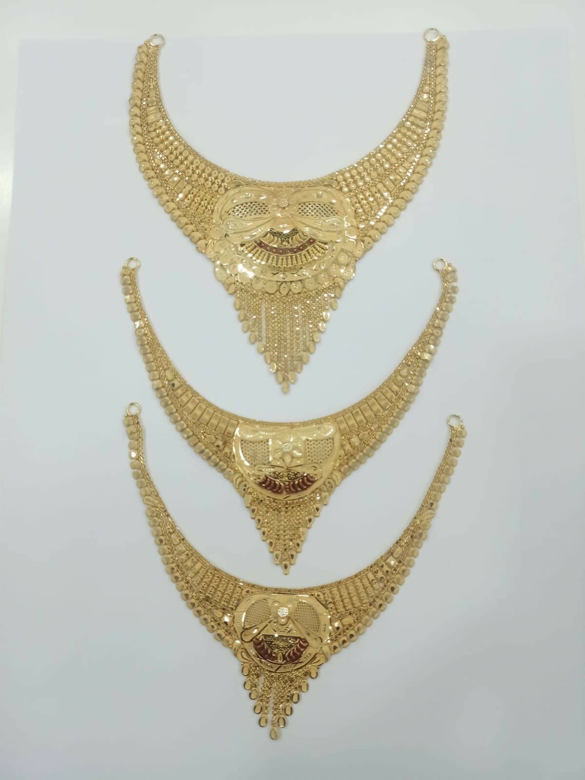 Gold Necklace Sarafa Bazar India