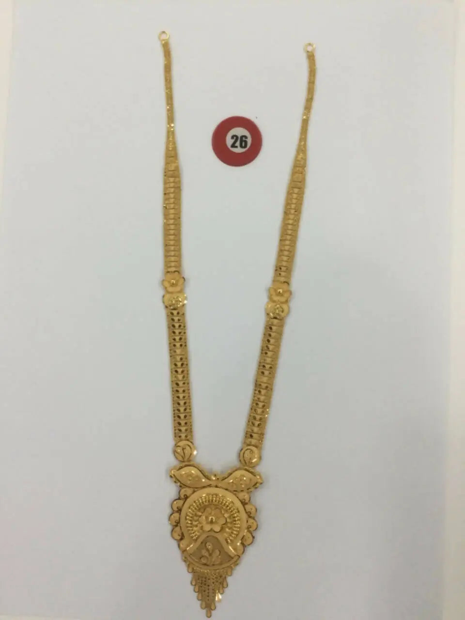 Gold Long Set Sarafa Bazar India