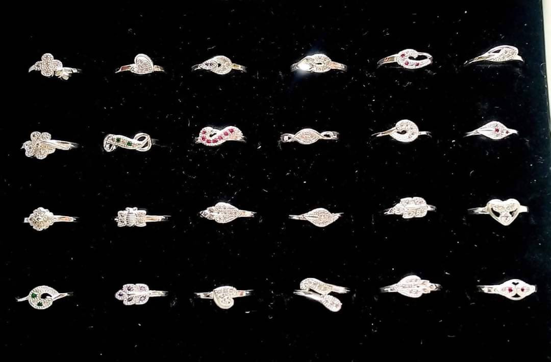 Silver Micro Rings Sarafa Bazar