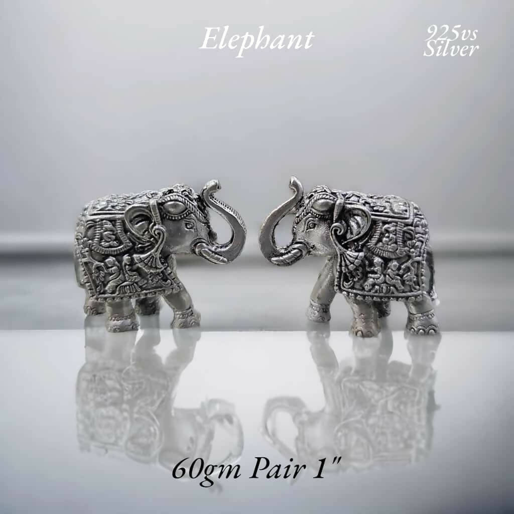 925 Silver Elephant Sarafa Bazar India