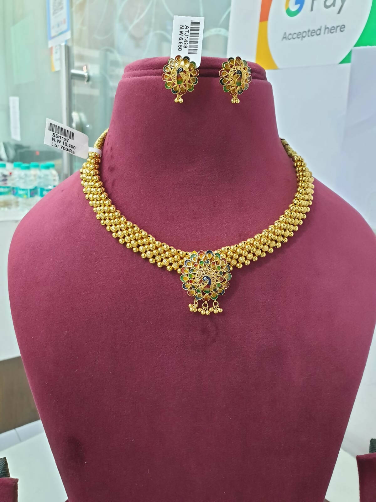 Light Weight Ghalsari Necklace Sarafa Bazar India