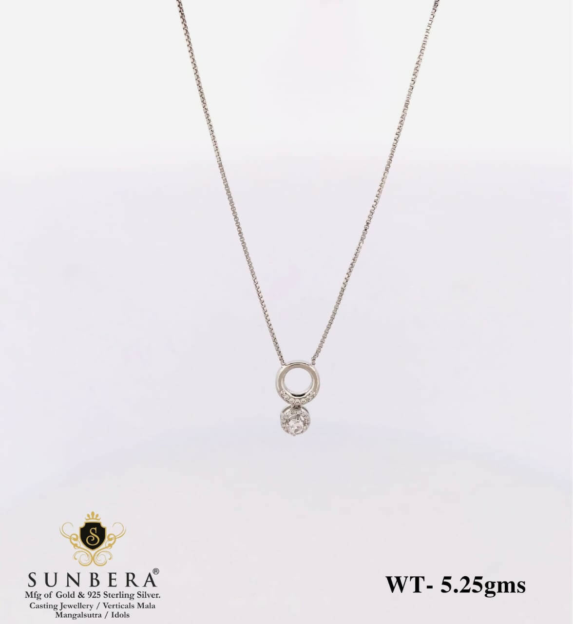 925 Silver Chain Set Sarafa Bazar India