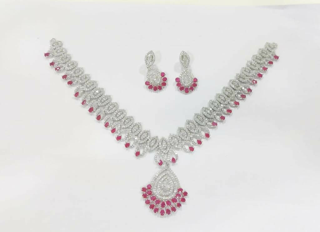 925 Silver Necklace Sarafa Bazar India