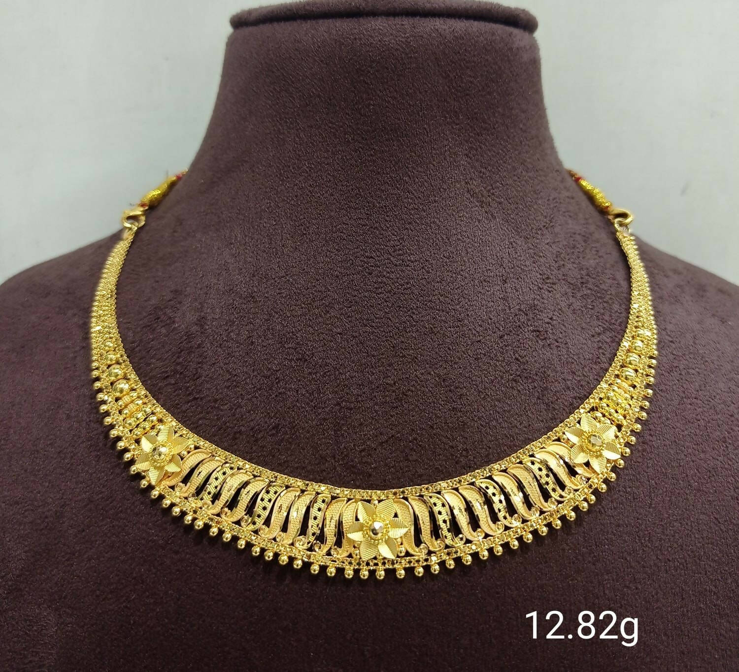 Gold Necklace Sarafa Bazar India