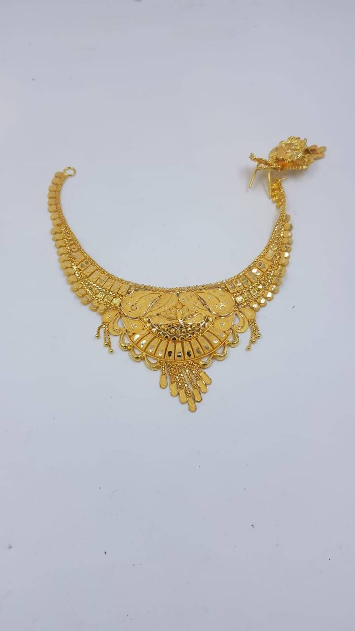 Plain Gold Necklace Meerut Sarafa Bazar