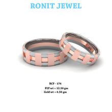 Platinum Gold Couple Bands