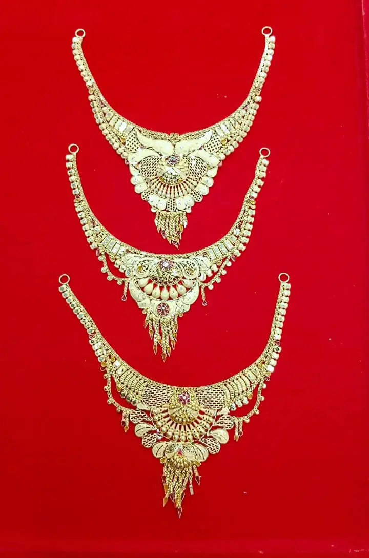 Gold Necklace Sarafa Bazar India