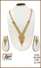 22Kt Turkish long Set. Sarafa Bazar