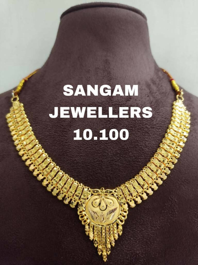 Gold Necklace Sarafa Bazar India