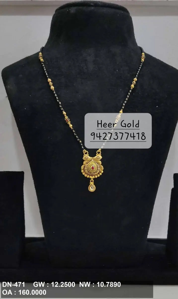 Antique Mangalsutra Sarafa Bazar India